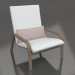 3d model Sillón con respaldo alto (Bronce) - vista previa