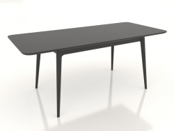 Dining table Ekarma folding 1840x800 mm (Oak black, option 3)
