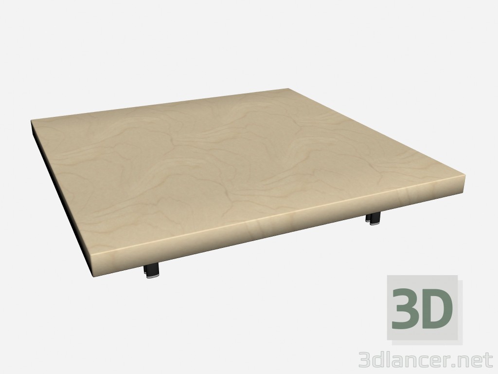 3d model Mesa de café última - vista previa