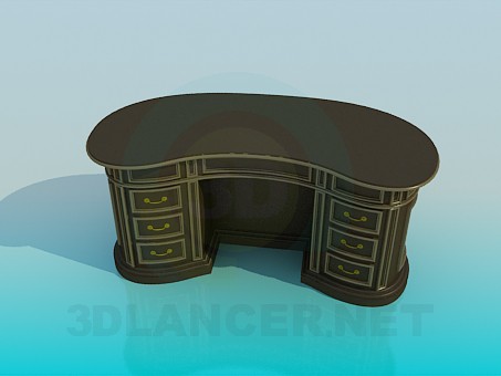 3d model Escritorio - vista previa