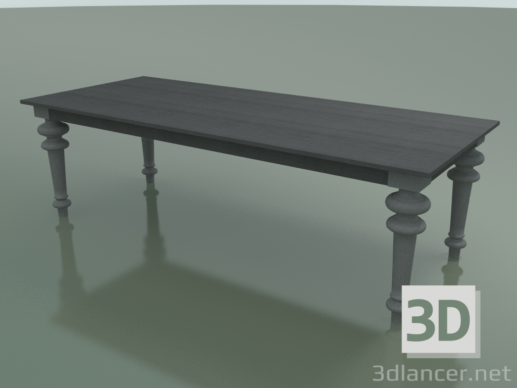 Modelo 3d Mesa de jantar (33, Gray, Piasentina Stone) - preview