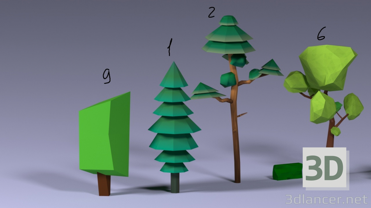 3d model Crea tu propio parque - vista previa