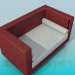 3d model Sofa with rollers - preview