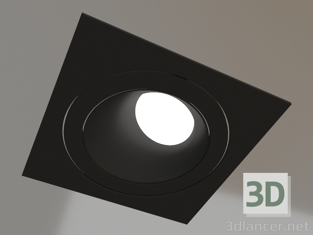 3d model Recessed luminaire (6903) - preview