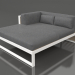 3D Modell XL-Modulsofa, Teil 2 links (Weiß) - Vorschau