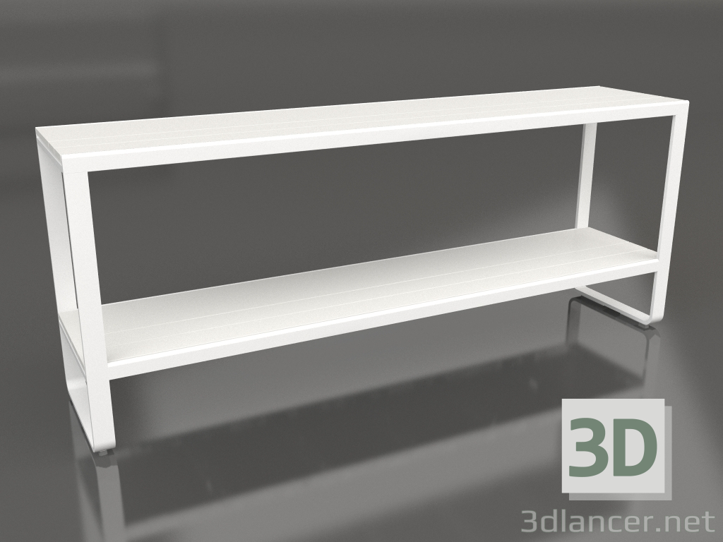 modello 3D Rastrelliera 180 (Bianco) - anteprima