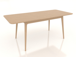 Dining table Ekarma folding 1840x800 mm (Oak bleached, option 3)
