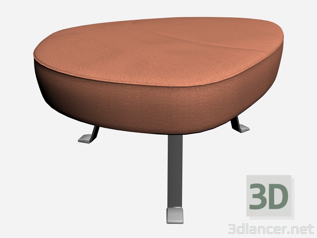 modèle 3D Pouf James 1 - preview