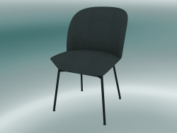 Oslo Chair (Twill Weave 990, Anthrazit Schwarz)