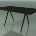 3d model Rectangular table 5431 (H 74 - 90x160 cm, legs 180 °, veneered L21 wenge, V44) - preview