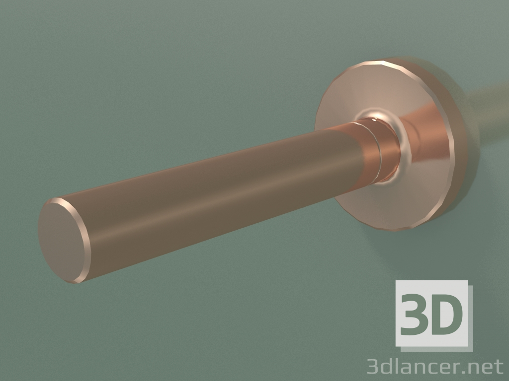 Modelo 3d Suporte de rolo sem tampa (41528300) - preview