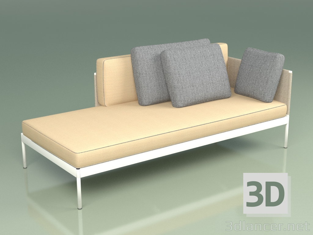 Modelo 3d Sofá modular (357 + 335, opção 2) - preview