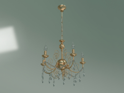 Lustre 10094-5 (cristal Strotskis transparent doré)