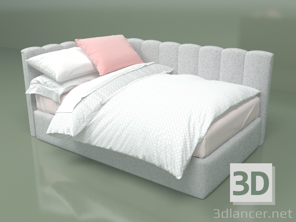 3d model Cama infantil Valencia - vista previa