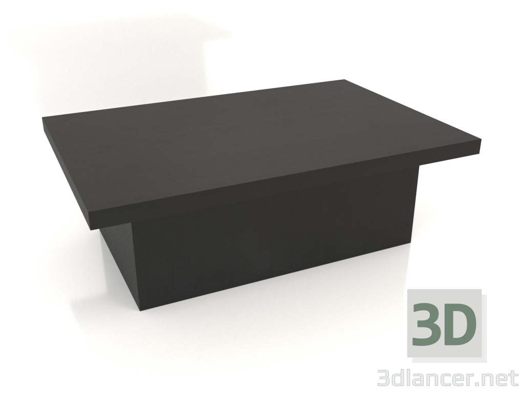 3D Modell Couchtisch JT 101 (1200x800x400, Holz schwarz) - Vorschau