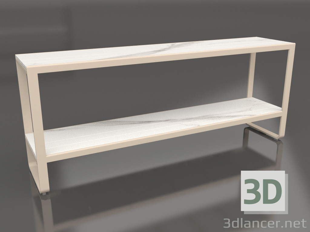 3d модель Стеллаж 180 (DEKTON Aura, Sand) – превью