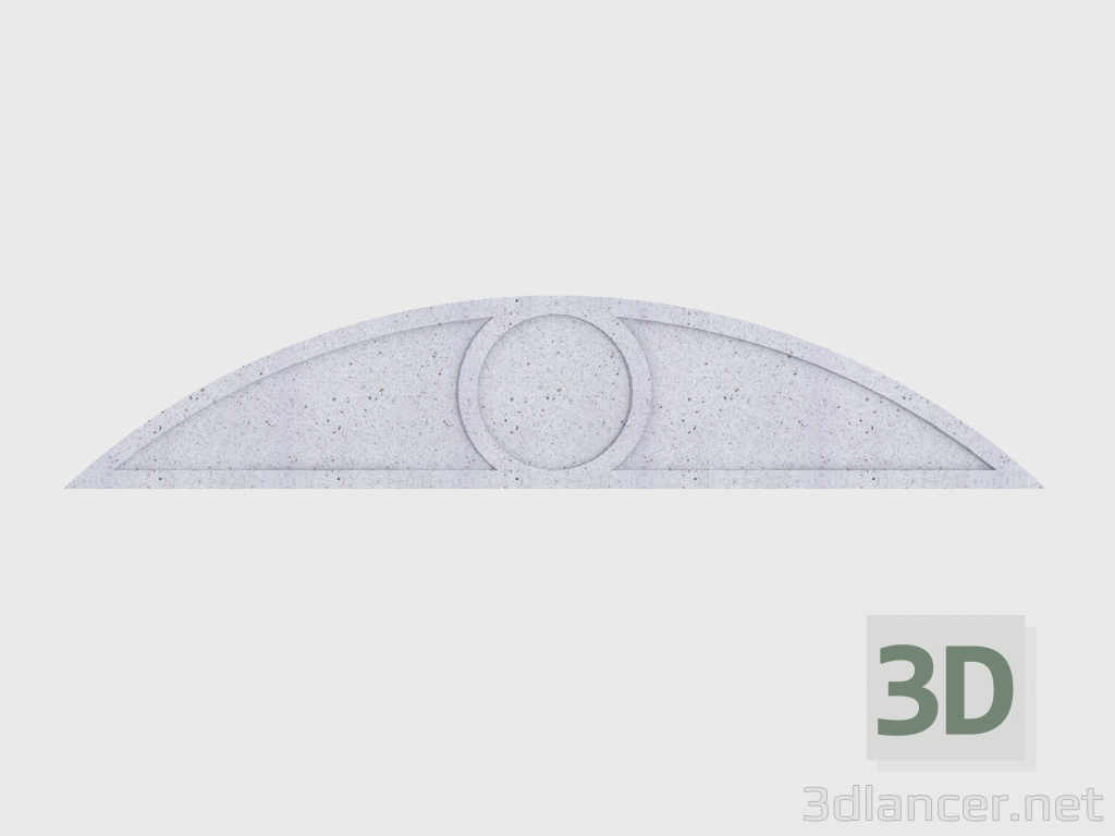 3D Modell Tympanon (OT15BA) - Vorschau