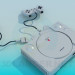 Modelo 3d Console de videogame SONY - preview