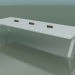 3d model Table with office worktop 5007 (H 74 - 390 x 135 cm, F01, composition 2) - preview