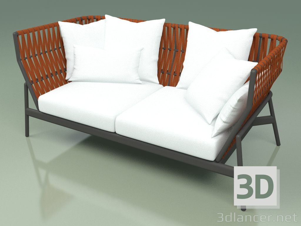 3d model Sofa 102 (Belt Orange) - preview