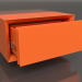 3D Modell Schrank TM 011 (offen) (400x200x200, leuchtend leuchtend orange) - Vorschau