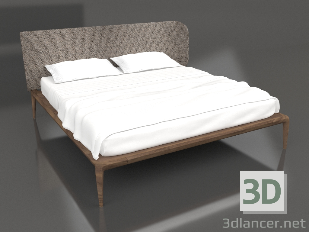 Modelo 3d Cama de casal Sweet Dreams oriental rei - preview