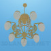 3d model Chandelier - preview