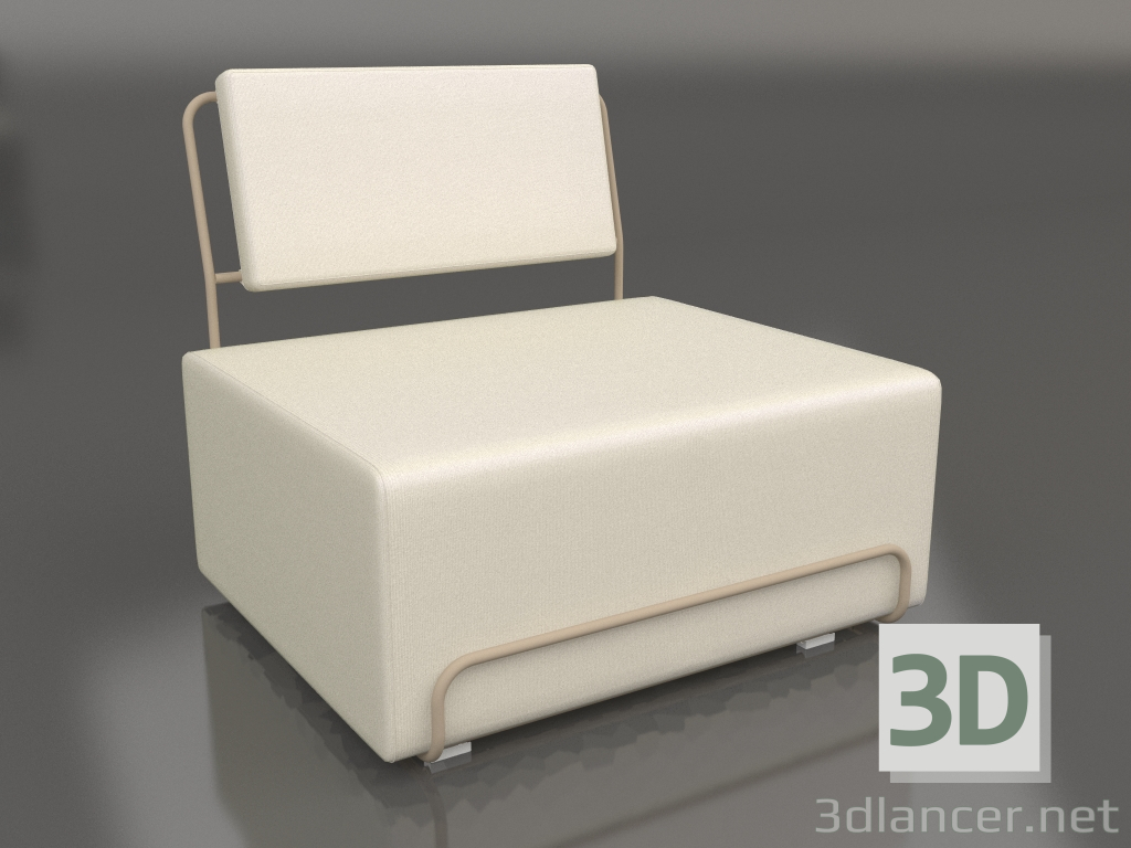 3d model Sillón (Arena) - vista previa