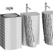 3d Washbasins Antonio Lupi model buy - render