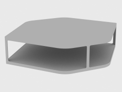 Coffee table TILES SMALL TABLE (140X110XH30)