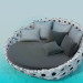 3d model Round Sofa - preview