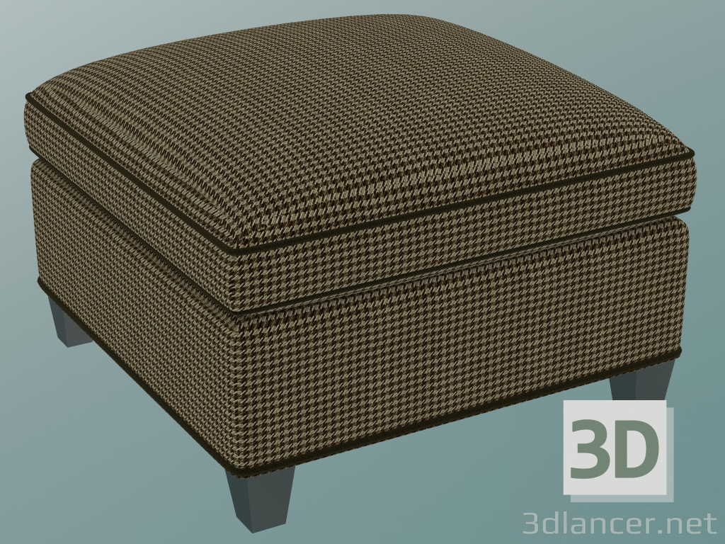 modèle 3D Pouf Lymington - preview