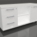 3d model Mueble de oficina Estándar A120ML (1200x432x599) - vista previa