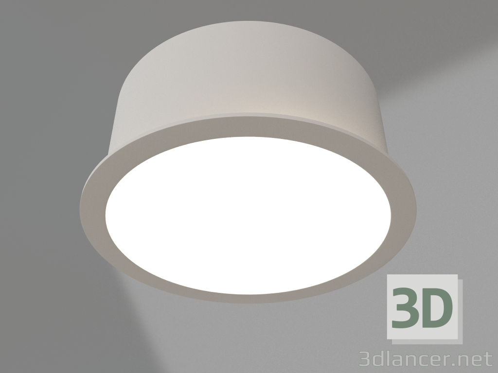 3D modeli Lamba MS-DROP-BUILT-R158-30W Warm3000 (WH, 90°, 230V) - önizleme