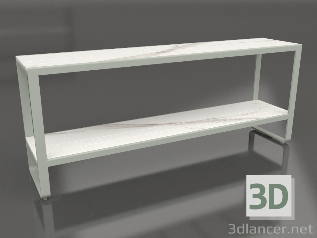 Modelo 3d Prateleira 180 (DEKTON Aura, cinza cimento) - preview