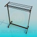 3d model Clothes rack - preview