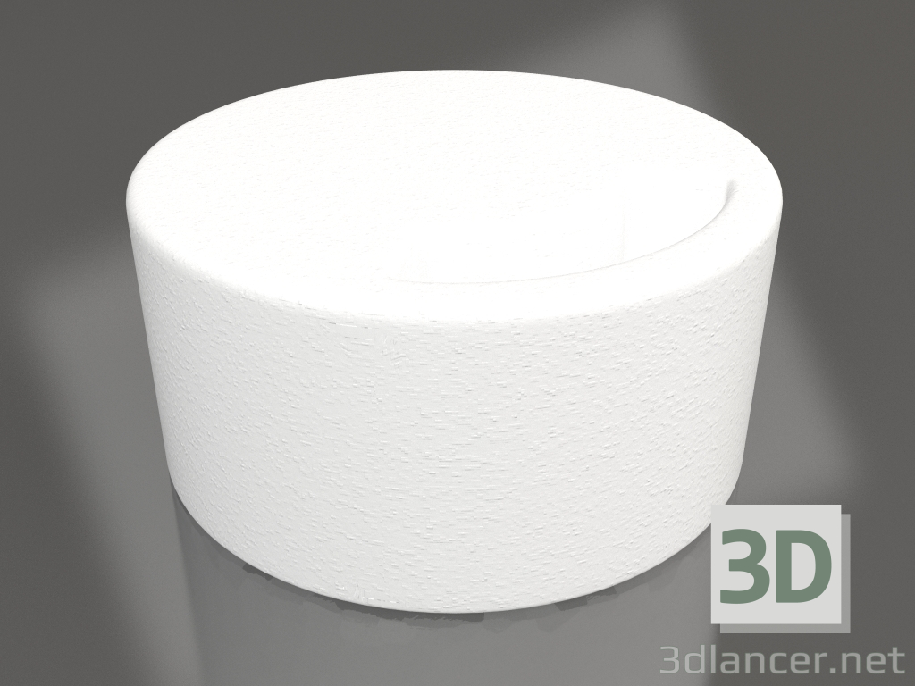 Modelo 3d Mesa de clube (branca) - preview