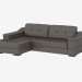 3D Modell Ledersofa - Vorschau