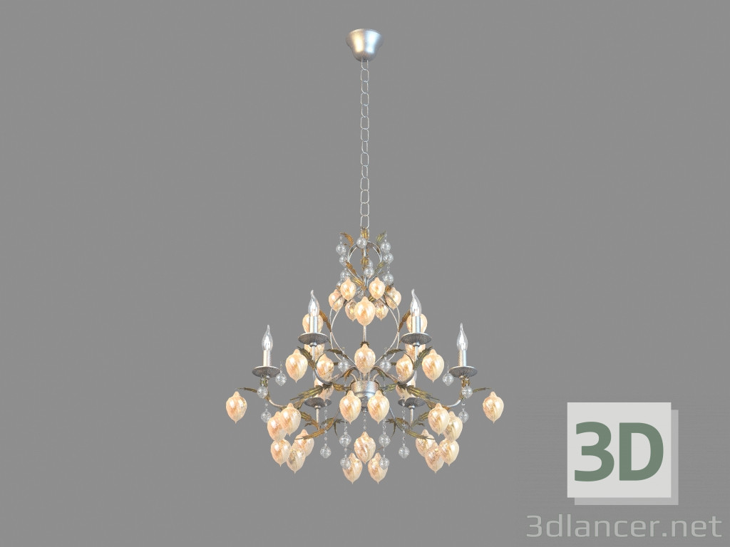 3d model Chandelier A1870LM-6BG - preview