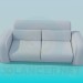 3d model Sofa - preview