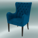 3d model Armchair Davis (Blue) - preview