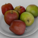 Apple 3D modelo Compro - render