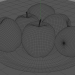 modèle 3D de pomme acheter - rendu