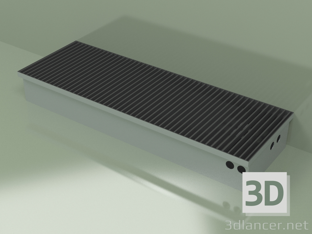 3d model Convector de conducto - Aquilo F1Т (340x1000x140, RAL 9005) - vista previa