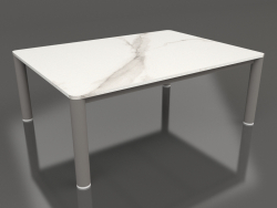 Table basse 70×94 (Gris quartz, DEKTON Aura)