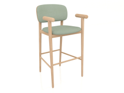 Tabouret de bar avec accoudoirs Mild (03)