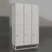 modèle 3D Armoire de vestiaire à deux sections LK-410 SHGS-2 - preview modèle 3D Armoire de vestiaire à deux sections LK-410 SHGS-2 - preview