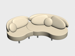 Canapé modulaire Schengen (I-variante)