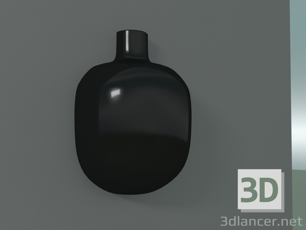 modello 3D Vase Chic Fifty (Nero) - anteprima