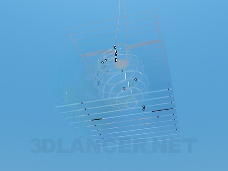 3d модель Люстра – превью